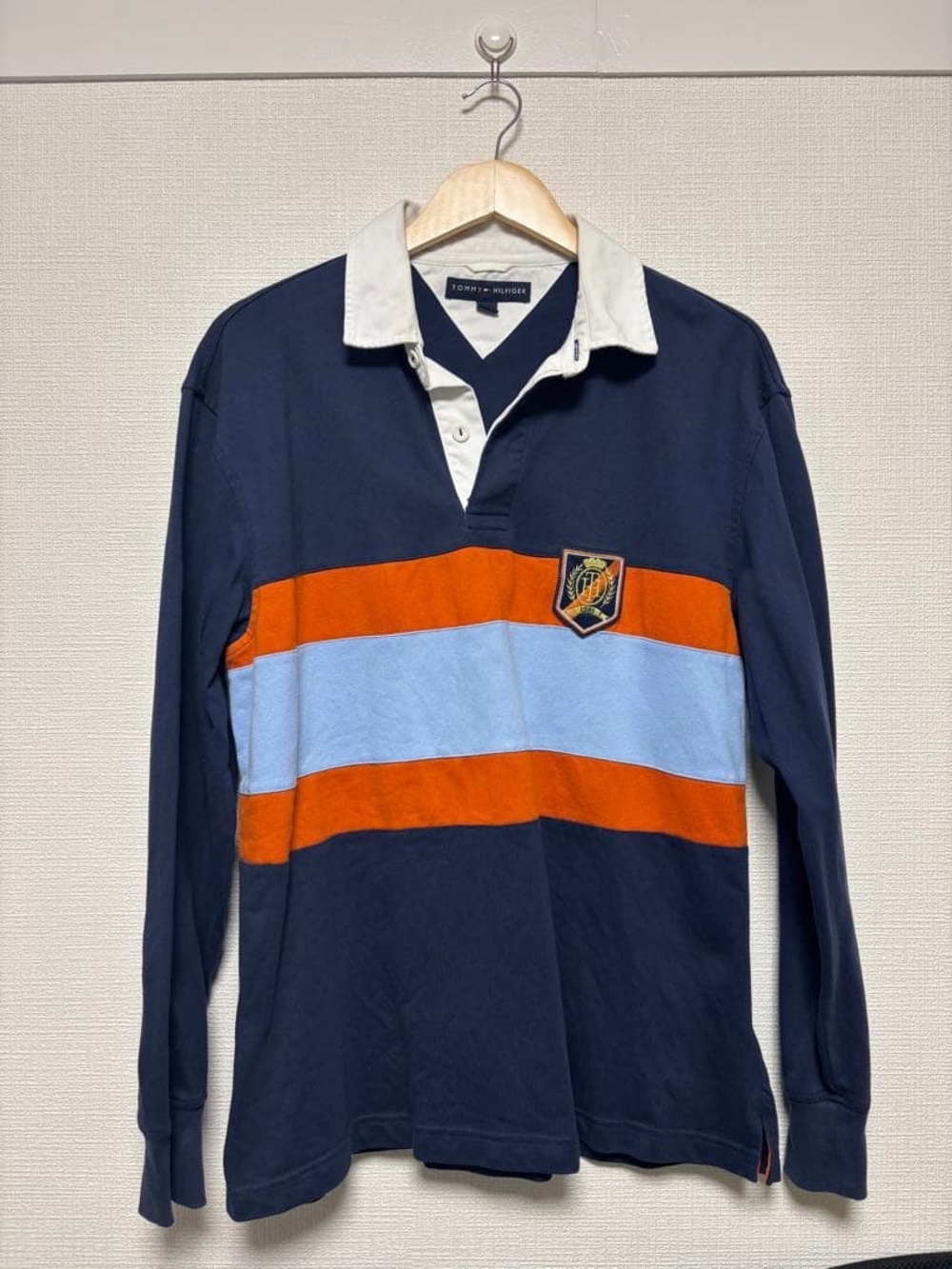 Vintage Tommy Hilfiger Rugby Shirt Y2K Preppy Streetwear